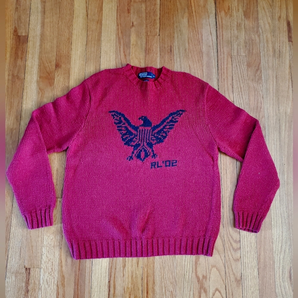 Vintage Polo Ralph Lauren Eagle knit